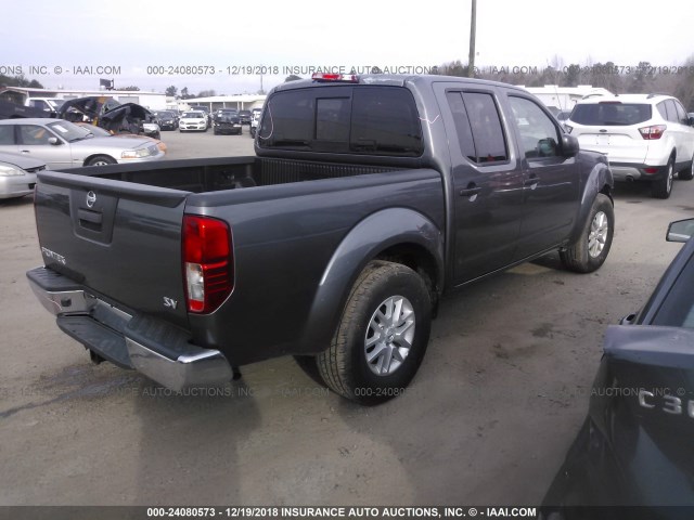 1N6AD0ER5KN709106 - 2019 NISSAN FRONTIER GRAY photo 4