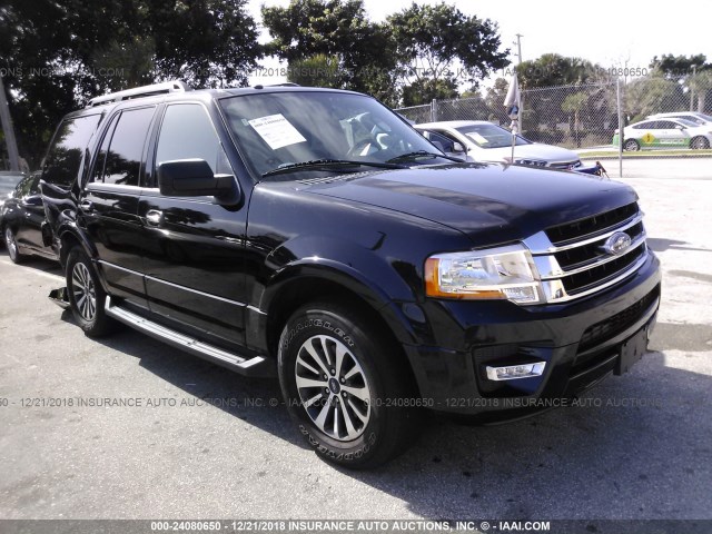 1FMJU1JTXHEA74835 - 2017 FORD EXPEDITION XLT/KING RANCH BLACK photo 1