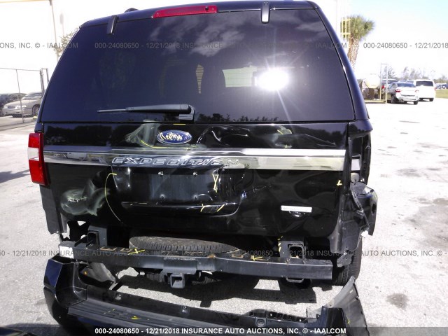 1FMJU1JTXHEA74835 - 2017 FORD EXPEDITION XLT/KING RANCH BLACK photo 6