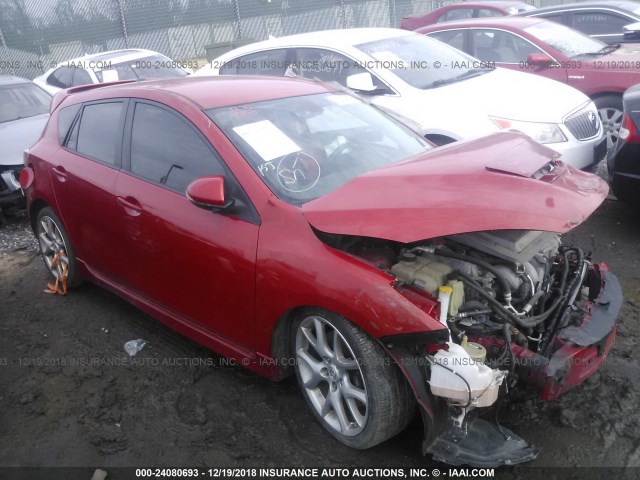 JM1BL1K46B1485618 - 2011 MAZDA SPEED 3 RED photo 1