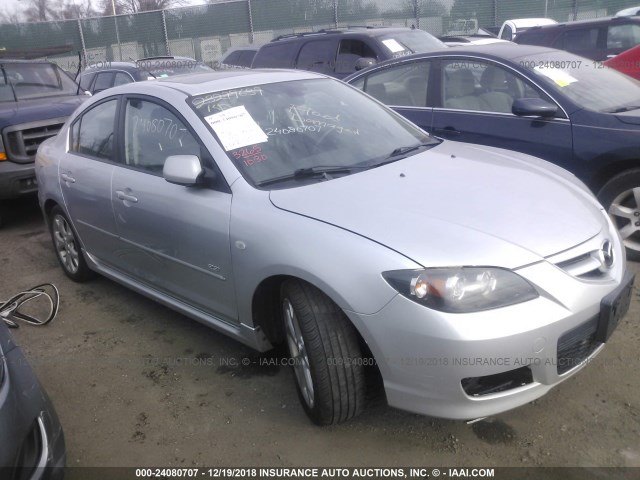 JM1BK323281782500 - 2008 MAZDA 3 S SILVER photo 1