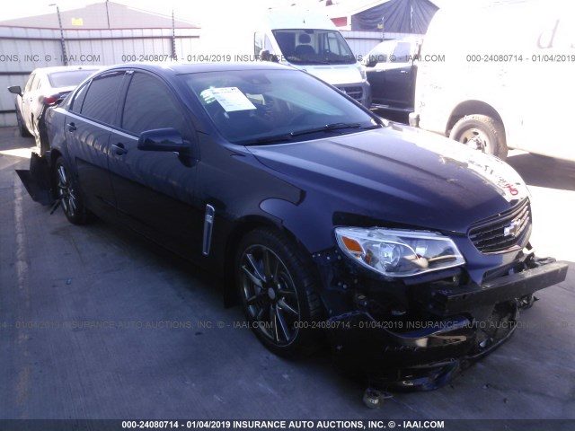 6G3F15RW3EL924923 - 2014 CHEVROLET SS BLACK photo 1