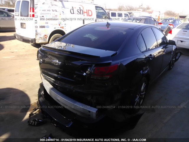 6G3F15RW3EL924923 - 2014 CHEVROLET SS BLACK photo 4