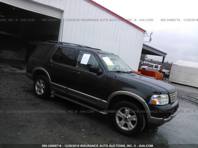 1FMZU64W83UB84335 - 2003 FORD EXPLORER EDDIE BAUER GREEN photo 1