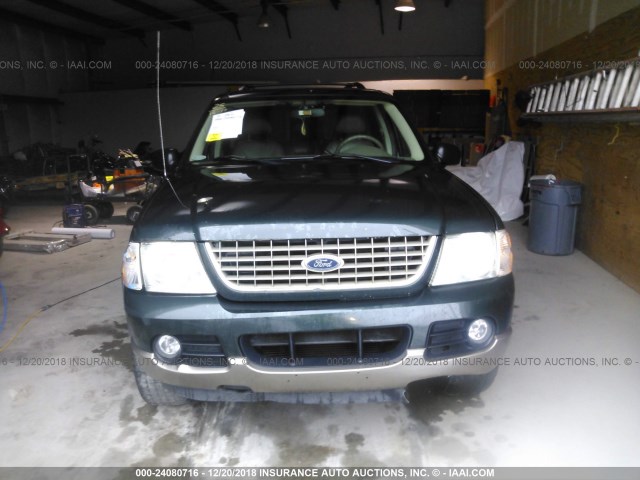 1FMZU64W83UB84335 - 2003 FORD EXPLORER EDDIE BAUER GREEN photo 6