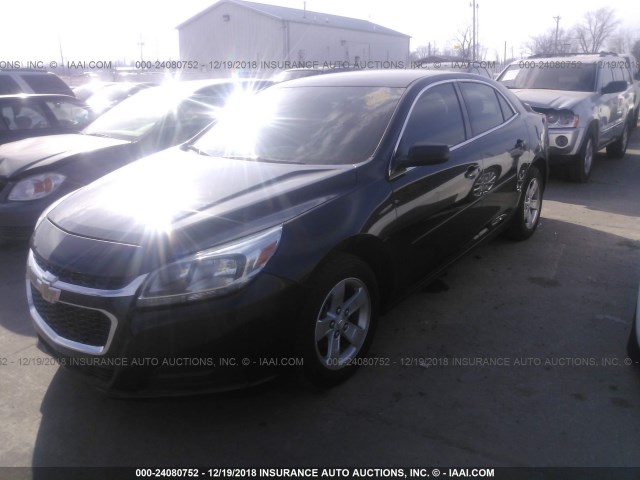 1G11B5SL7EF275090 - 2014 CHEVROLET MALIBU LS 黑色 照片 2