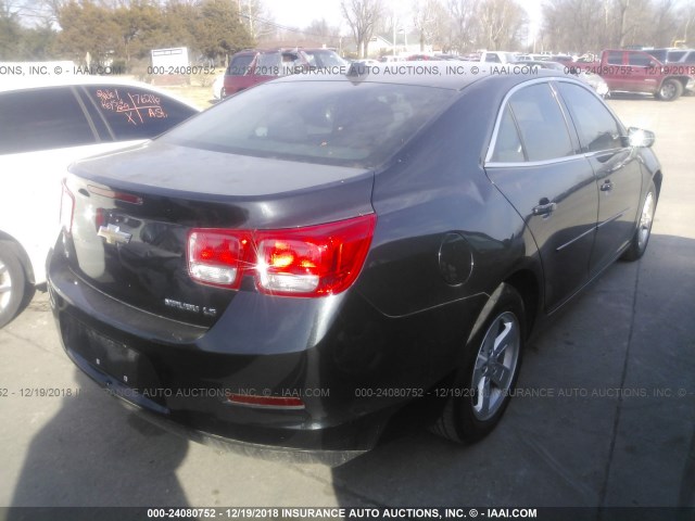 1G11B5SL7EF275090 - 2014 CHEVROLET MALIBU LS 黑色 照片 4