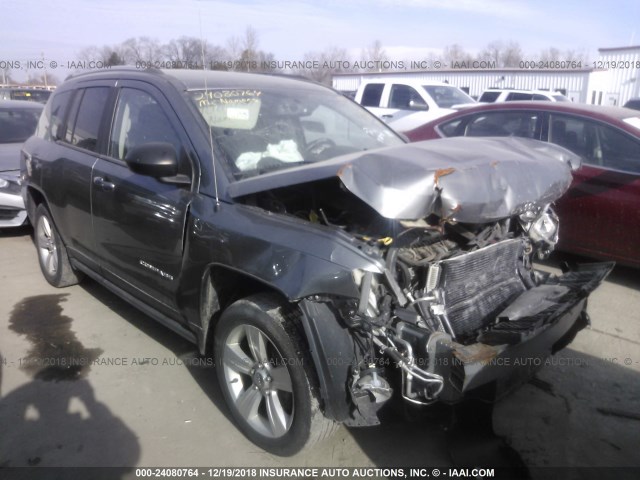 1C4NJDBB1DD249592 - 2013 JEEP COMPASS SPORT GRAY photo 1