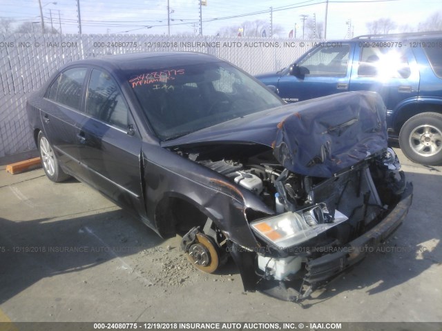 5NPEU46C69H501252 - 2009 HYUNDAI SONATA SE/LIMITED BROWN photo 1