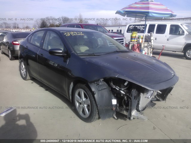 1C3CDFBB9GD689515 - 2016 DODGE DART SXT GRAY photo 1