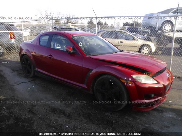 JM1FE17N740136330 - 2004 MAZDA RX8 RED photo 1