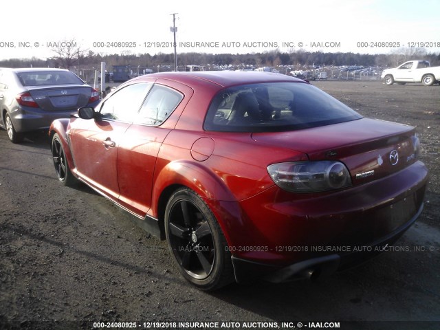 JM1FE17N740136330 - 2004 MAZDA RX8 RED photo 3