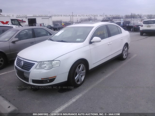 WVWJK73C99P034195 - 2009 VOLKSWAGEN PASSAT WHITE photo 2