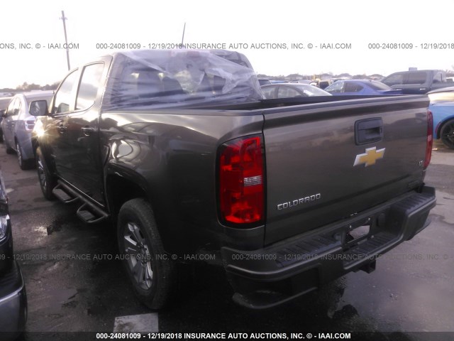 1GCGSCE35G1240789 - 2016 CHEVROLET COLORADO LT TAN photo 3