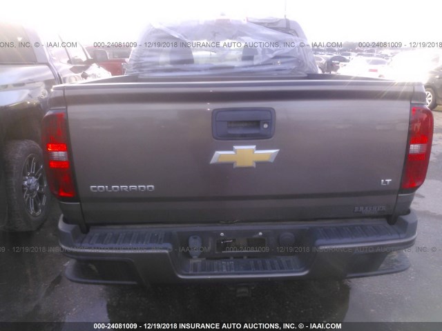 1GCGSCE35G1240789 - 2016 CHEVROLET COLORADO LT TAN photo 6