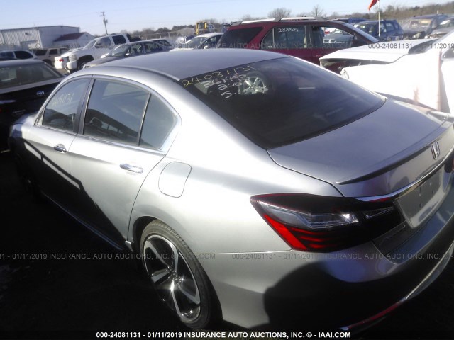 1HGCR2F51HA237802 - 2017 HONDA ACCORD SPORT SILVER photo 3