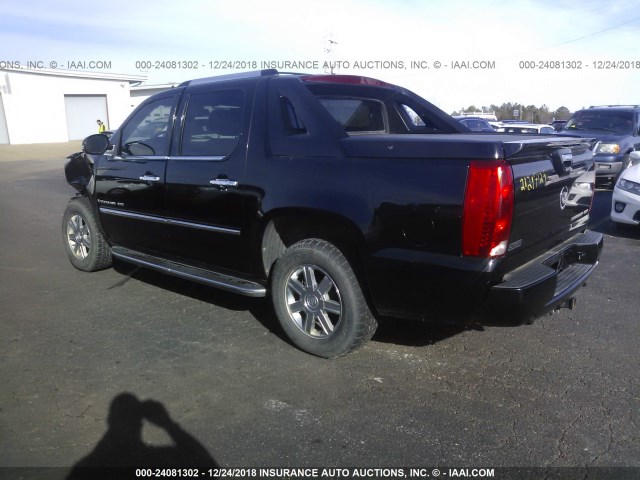 3GYFK62847G196888 - 2007 CADILLAC ESCALADE EXT BLACK photo 3