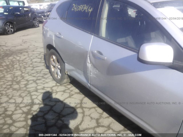 JN8AS58V49W162658 - 2009 NISSAN ROGUE S/SL SILVER photo 6