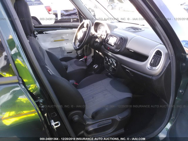 ZFBCFABHXFZ033714 - 2015 FIAT 500L EASY GREEN photo 5