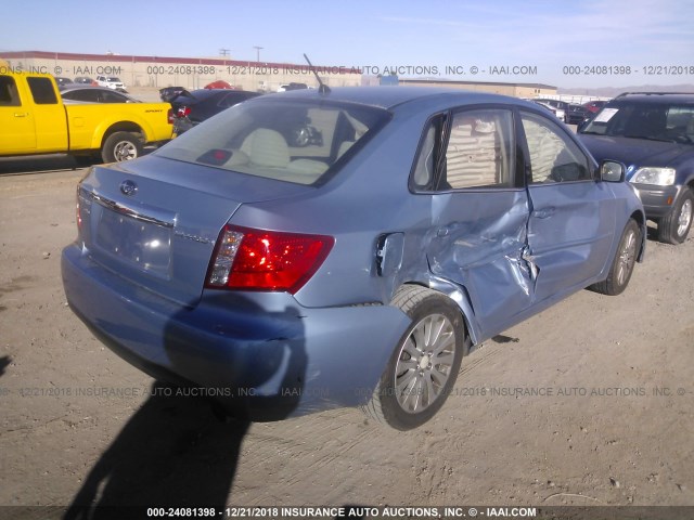 JF1GE6B65BH520578 - 2011 SUBARU IMPREZA 2.5I PREMIUM BLUE photo 4