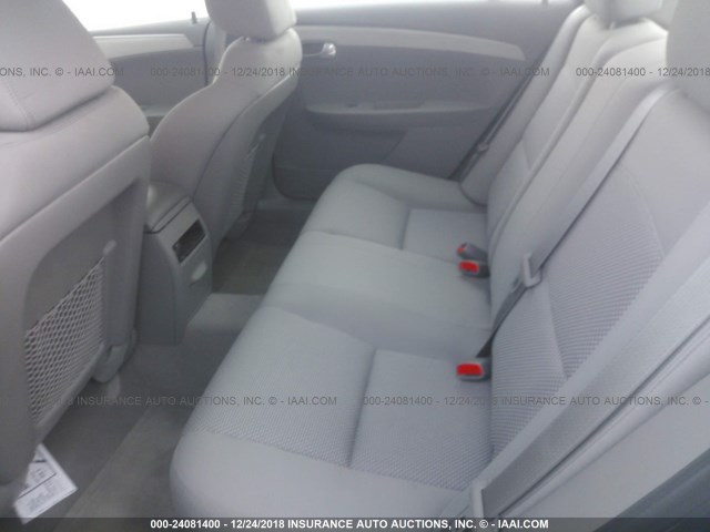 1G1ZA5EU4BF238553 - 2011 CHEVROLET MALIBU LS GRAY photo 8