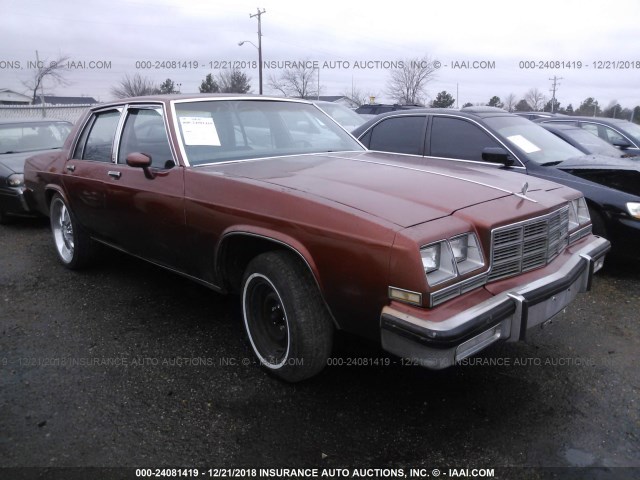 1G4AP69Y2DX466369 - 1983 BUICK LESABRE LIMITED BROWN photo 1