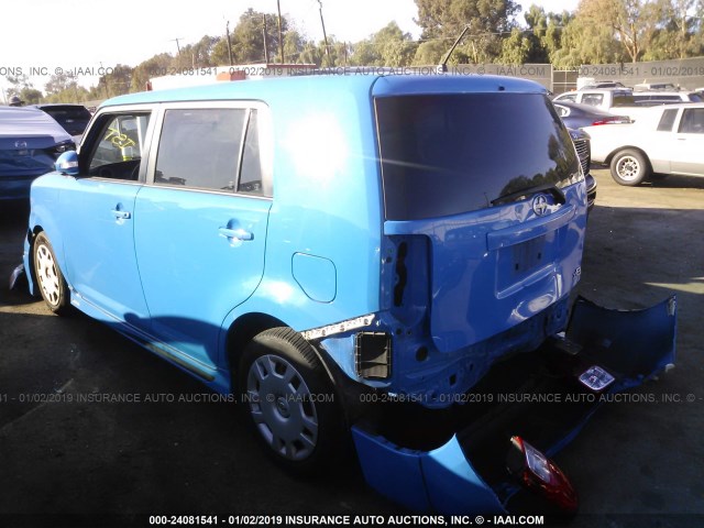 JTLZE4FE2B1137283 - 2011 TOYOTA SCION XB 蓝色 照片 3