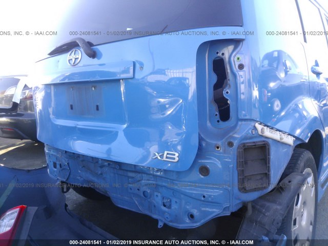 JTLZE4FE2B1137283 - 2011 TOYOTA SCION XB 蓝色 照片 6
