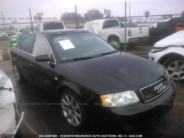 WAUCD64B74N066759 - 2004 AUDI A6 S-LINE QUATTRO BLACK photo 1