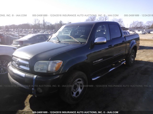 5TBDT44105S498376 - 2005 TOYOTA TUNDRA DOUBLE CAB SR5 GRAY photo 2