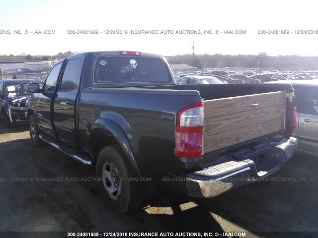 5TBDT44105S498376 - 2005 TOYOTA TUNDRA DOUBLE CAB SR5 GRAY photo 3