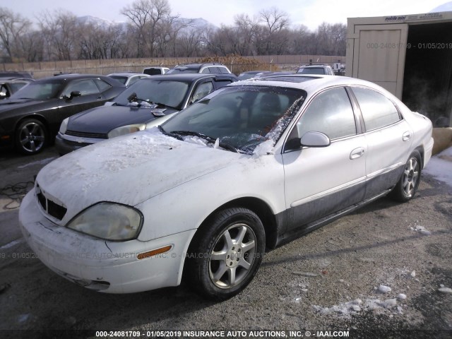 1MEFM53U1YA634822 - 2000 MERCURY SABLE LS WHITE photo 2