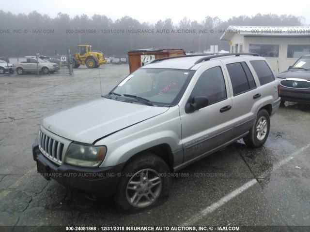1J4GX48S24C113843 - 2004 JEEP GRAND CHEROKEE LAREDO/COLUMBIA/FREEDOM 银色 照片 2