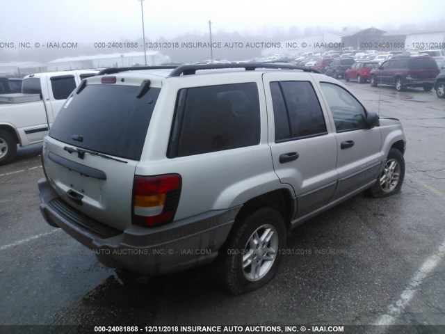 1J4GX48S24C113843 - 2004 JEEP GRAND CHEROKEE LAREDO/COLUMBIA/FREEDOM 银色 照片 4