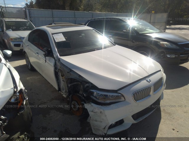 WBAKN9C53ED681659 - 2014 BMW 550 I WHITE photo 6