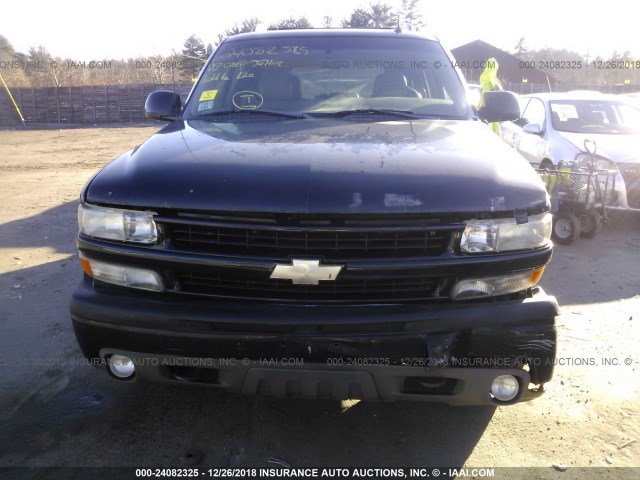 1GNEK13TX3R140978 - 2003 CHEVROLET TAHOE K1500 BLACK photo 6