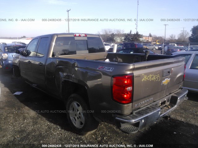 1GCVKREC4EZ380650 - 2014 CHEVROLET SILVERADO K1500 LT TAN photo 3