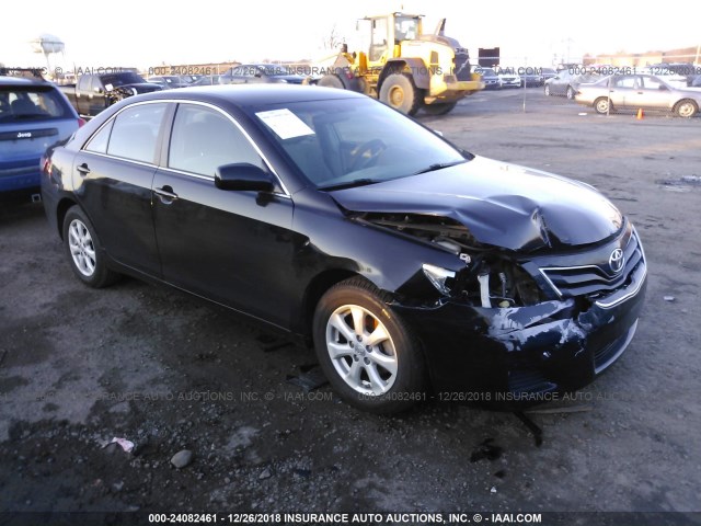 4T1BF3EK2BU206253 - 2011 TOYOTA CAMRY SE/LE/XLE BLACK photo 1