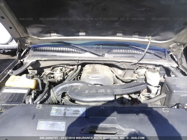 1GKEC13TX3R221327 - 2003 GMC YUKON Champagne photo 10