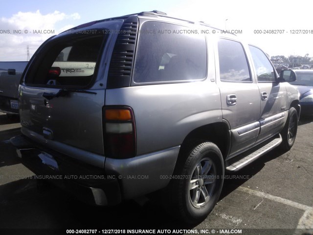 1GKEC13TX3R221327 - 2003 GMC YUKON Champagne photo 4