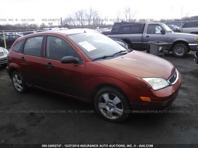 3FAFP37N35R153395 - 2005 FORD FOCUS ZX5 ORANGE photo 1