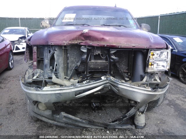 1GTEK29069Z114298 - 2009 GMC SIERRA K1500 SLE MAROON photo 6