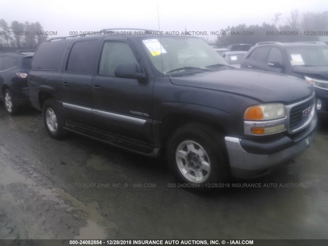 1GKFK16Z54J308866 - 2004 GMC YUKON XL K1500 BLACK photo 1