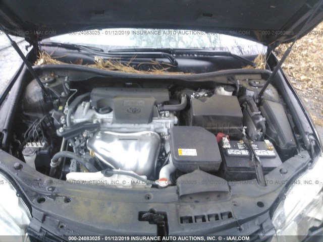 4T1BF1FK6GU170139 - 2016 TOYOTA CAMRY LE/XLE/SE/XSE BLACK photo 10