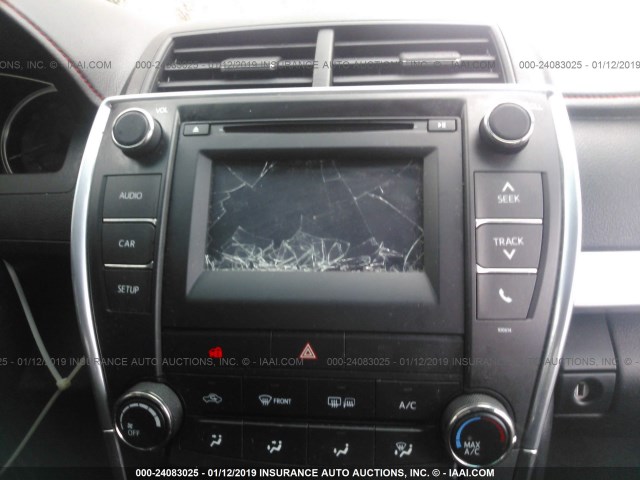 4T1BF1FK6GU170139 - 2016 TOYOTA CAMRY LE/XLE/SE/XSE BLACK photo 6