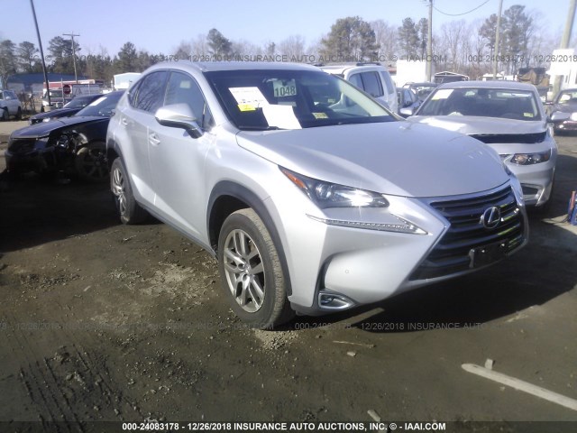 JTJBARBZ2G2051145 - 2016 LEXUS NX 200T/BASE/F SPORT SILVER photo 1