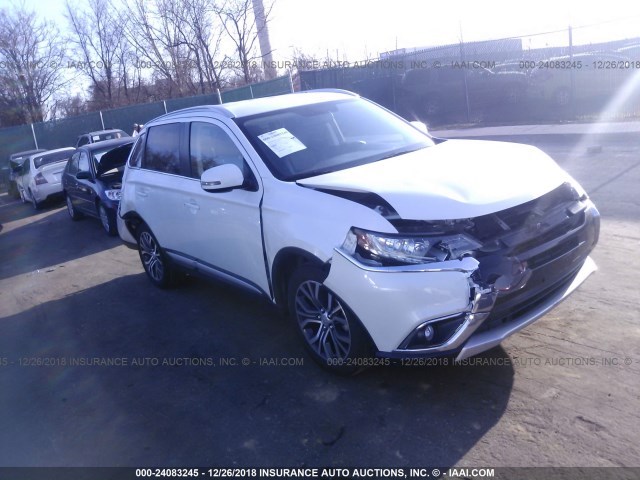 JA4AZ3A31HZ008517 - 2017 MITSUBISHI OUTLANDER SE/SEL WHITE photo 1