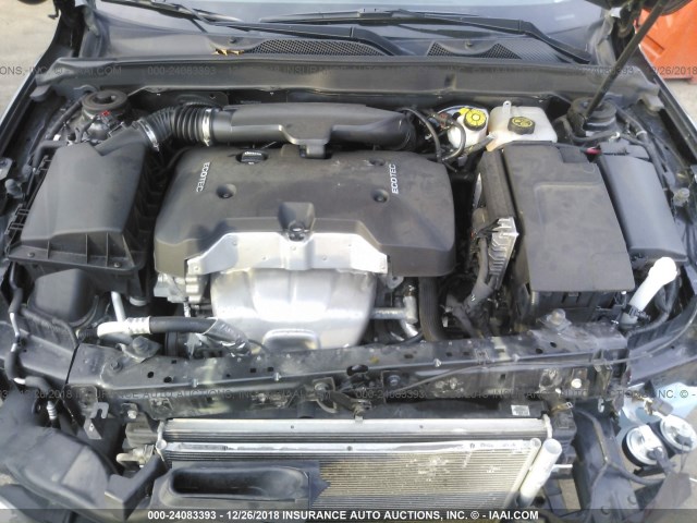 1G11C5SL0FF335841 - 2015 CHEVROLET MALIBU 1LT შავი ფოტო 10