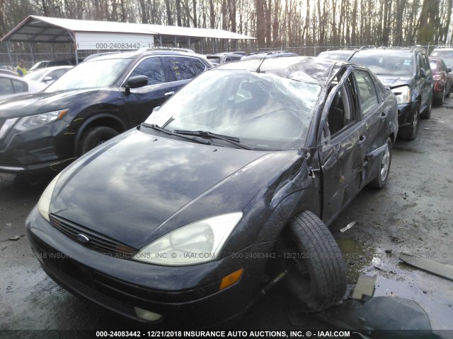 1FAFP34341W152573 - 2001 FORD FOCUS SE/SE SPORT BLACK photo 2