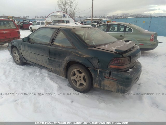 1G2WJ12M5SF298059 - 1995 PONTIAC GRAND PRIX SE მწვანე ფოტო 3